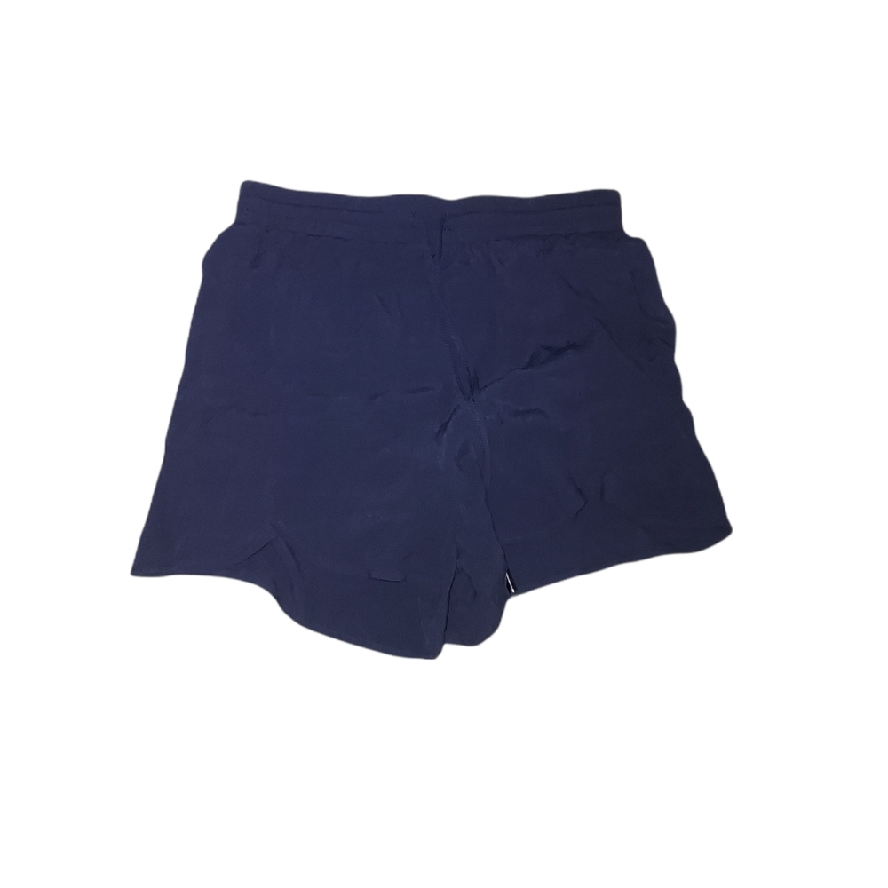 Pink Stitch 2 Shorts Athletic Blue Woman. Dimensions waist 26", rise 13.…